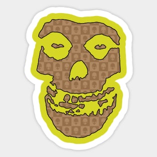 Crimson Ghost - Brown Aliens Sticker